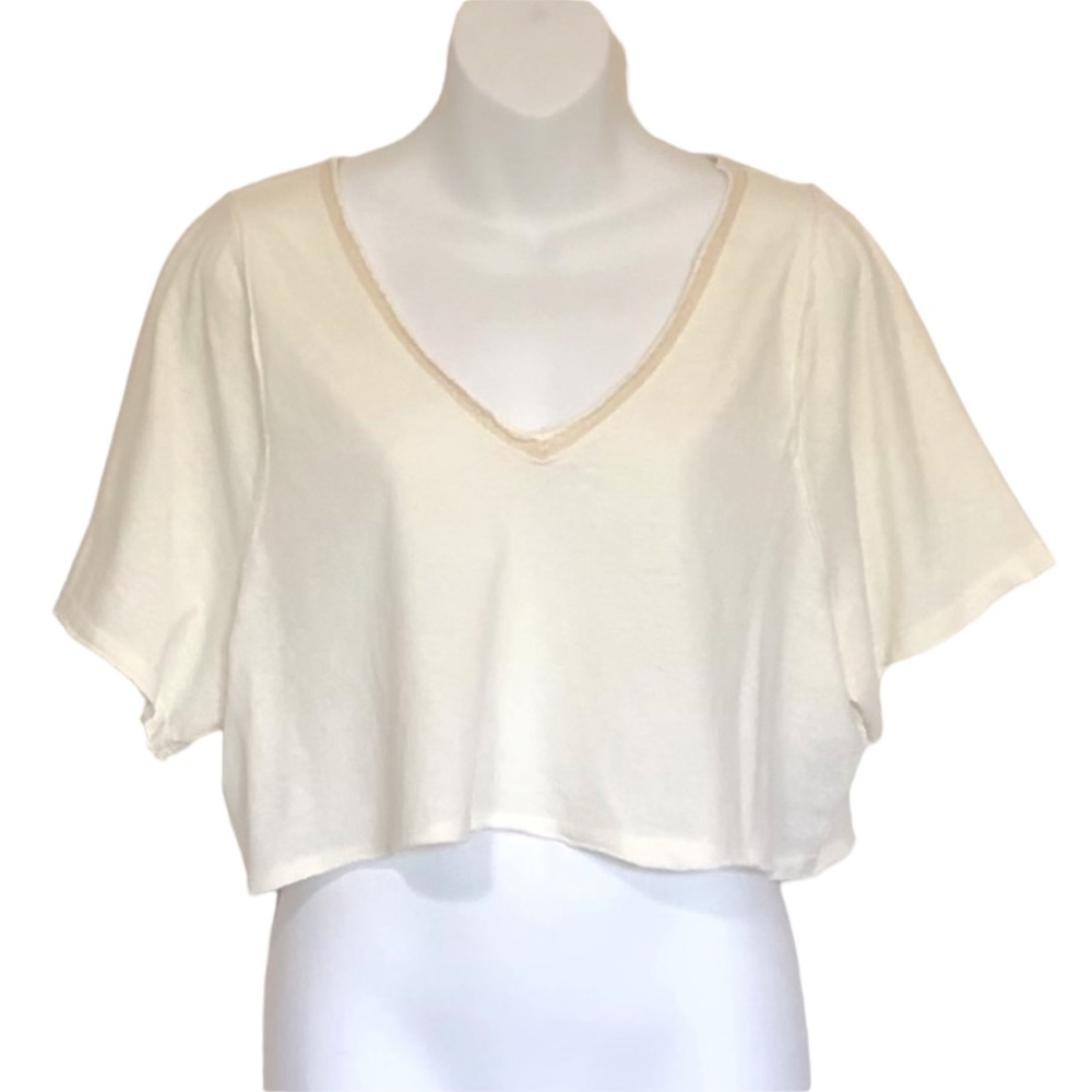 Urban Outfitters Cropped Top Sz M - Picture 1 of 9